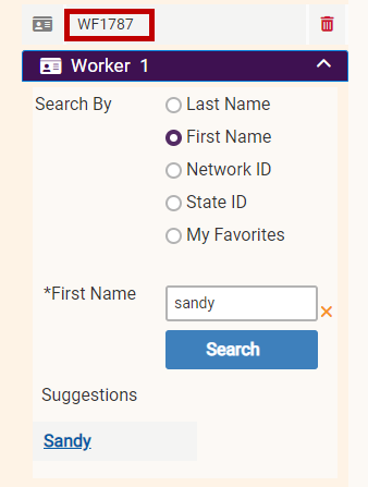 worker added to sidebar menu