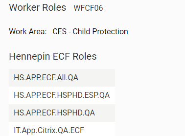 Hennepin ECF roles